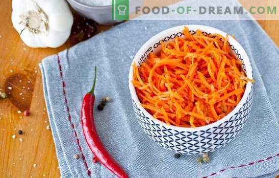Quali spezie sono necessarie per le carote coreane e altri snack salati?