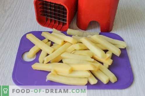 Le patatine fritte fatte in casa sono più gustose, più naturali e più economiche rispetto a McDonalds. Come cucinare le patatine fritte a casa.