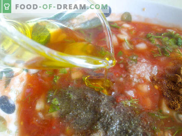 Ricetta Gazpacho - Prepara una zuppa fredda di pomodoro secondo una ricetta spagnola