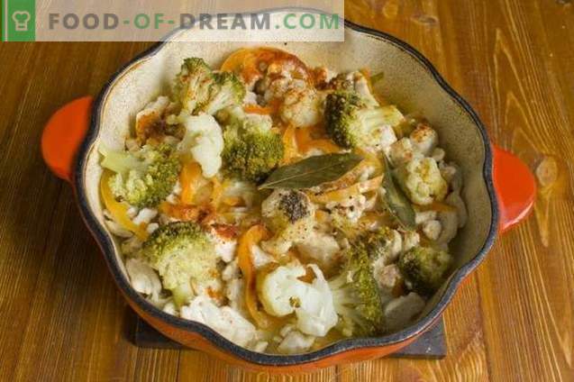 Kuhano brokoli s piščancem