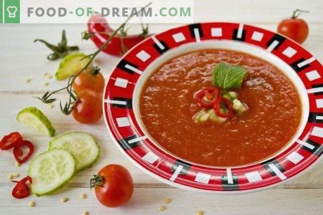 Gazpacho - zuppa fredda di pomodoro