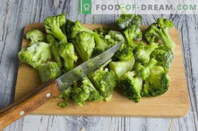 Pizza magra con broccoli e tofu