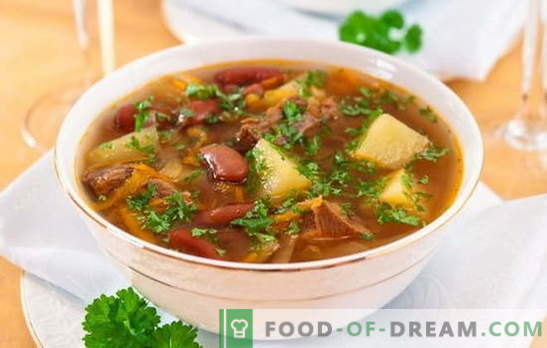 Zuppa di fagioli e carne: come cucinare una deliziosa zuppa di fagioli? Semplici ricette per zuppe con fagioli e carne