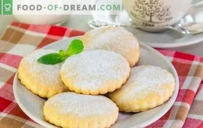 Shortbreads on sour cream - fragrant homemade cakes. The best recipes for sour cream biscuits: classic, with poppy seeds, bananas, cottage cheese