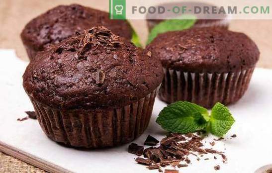 Muffin al cioccolato: sono così seducenti! Ricette per muffin al cioccolato con ripieni liquidi, ciliegie, banane