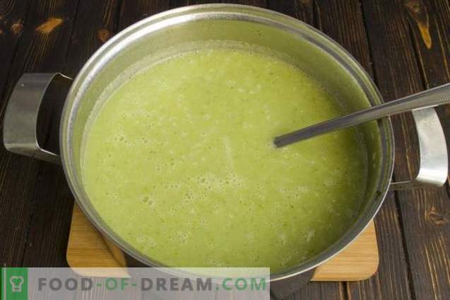 Zuppa di crema di broccoli dietetici