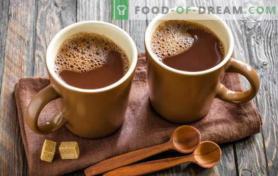 Cottura del cacao - rendiamo felice la nostra casa! Come cucinare il cacao nel latte, dalla polvere, con latte condensato, con miele, con cannella e marshmallows