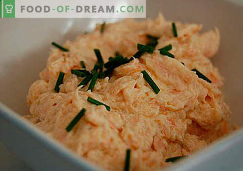 Crema di zuppa con pesce rosso - una ricetta con foto e descrizione passo-passo