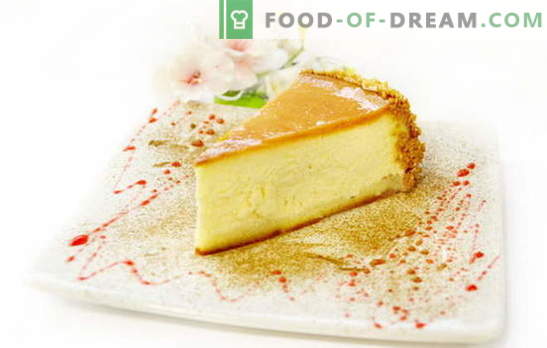 Klassischer Käsekuchen - Dessert für alle Desserts! Die besten Rezepte für einen klassischen Käsekuchen für ein süßes Leben: einfach und komplex