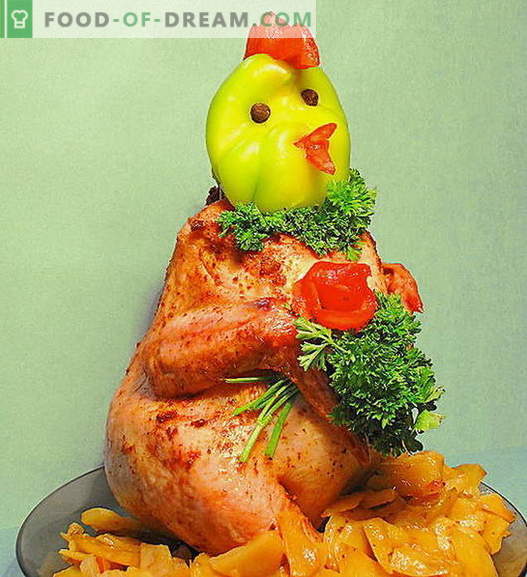 Pollo sul piatto: le migliori ricette. Come cucinare correttamente e gustoso pollo in banca.