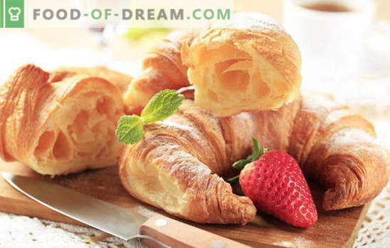 Come preparare croissant francesi? La cottura è più gustosa a casa! Ricette francesi croissant fatti in casa