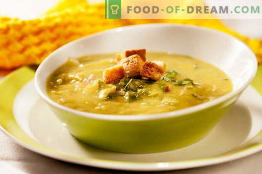 Zuppa di piselli con pollo - le migliori ricette. Come cucinare correttamente e gustoso zuppa di piselli con pollo.