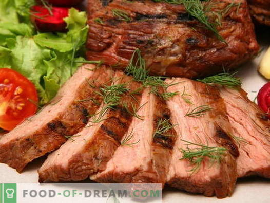 Carne cotta nel forno - le migliori ricette. Come cucinare correttamente e gustoso carne nel forno.