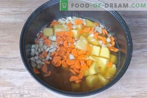 Ricetta step-by-step di zuppa di piselli con una foto - un'opzione di budget per l'intera famiglia