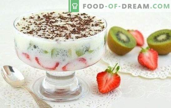 I dessert alla frutta sono semplici, gustosi e sani. Come preparare deliziosi dessert alla frutta a casa