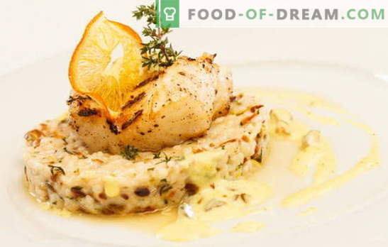 Pesce in crema: cucinare è facile, mangiare è utile. Opzioni per la cottura del pesce in crema: con funghi, formaggio, gamberetti