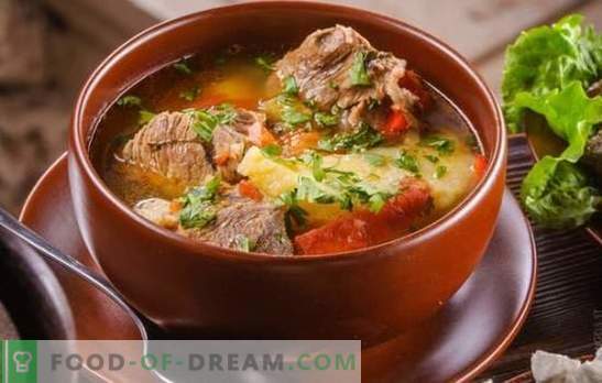 Khashlama in armeno è un ospite orientale! Ricette nutrienti Khashlama in armeno con diverse verdure, carne, pollame, funghi, mele cotogne