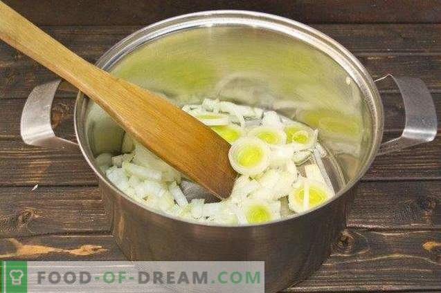 Zuppa di crema di spinaci e cocco