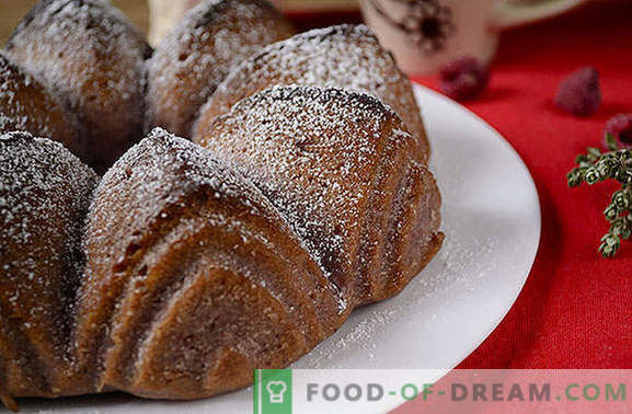 Torta per marmellata: una variazione sul tema dei muffin magra con latte di cocco. Autore passo dopo passo foto-ricetta per una semplice torta per marmellata