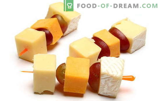 Tartine con formaggio - uno spuntino impeccabile per ogni celebrazione. Le migliori ricette per tartine con formaggio: semplice e insolito