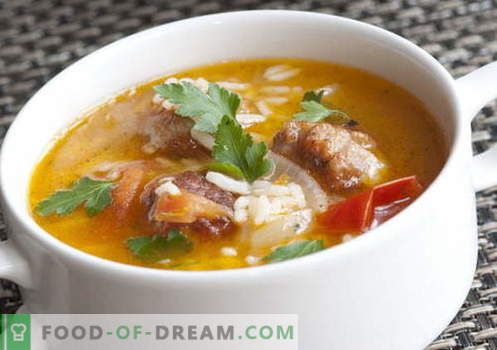 Супи с ориз - най-добрите рецепти. Как правилно и вкусно да се готви супа с ориз.