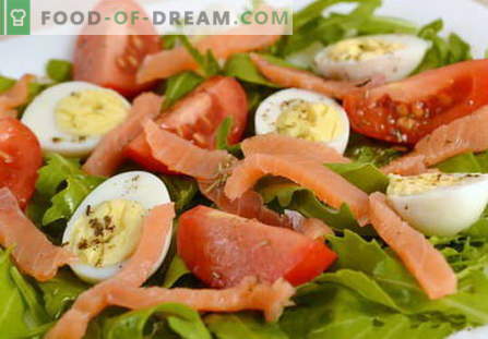 Le insalate a base di uova sono le migliori ricette. Come correttamente e gustoso cucinare l'insalata di uova.