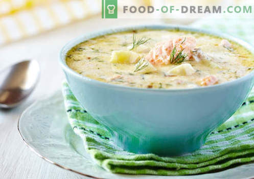 Zuppa di crema - ricette collaudate. Come cucinare correttamente e gustoso zuppa con panna.