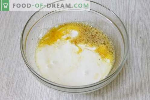 Pie con uovo e cipolla 