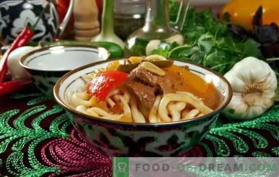 L'Uzbek Laghman è un piatto straordinario che soddisferà con il suo gusto, il suo aroma e il suo aspetto. Le migliori ricette per Lagman in Uzbek