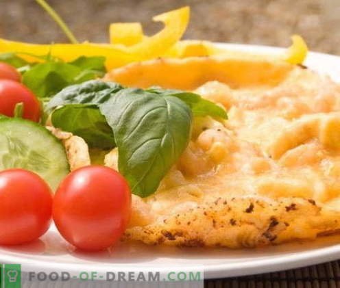 Frittata di pollo - le migliori ricette. Come cucinare l'omelette di pollo in modo corretto e gustoso.