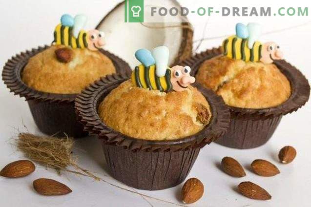 Muffins con cocco