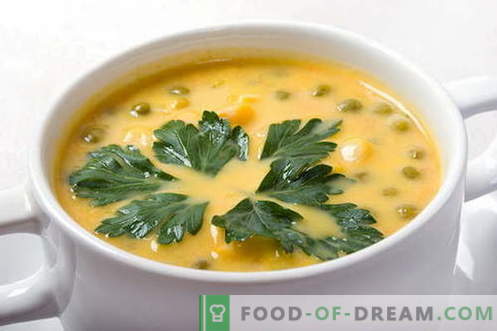 Zuppa di piselli - le migliori ricette. Come cucinare correttamente e gustoso zuppa di piselli.
