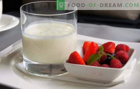 Il più interessante e utile sullo yogurt fatto in casa. Una buona abitudine è cucinare il kefir fatto in casa con il latte