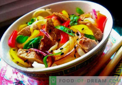 Insalata thailandese - cinque migliori ricette. Come preparare correttamente e gustosa insalata thailandese.