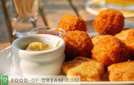 Nuggets a casa - molto più gustosi di quelli acquistati! Chi ama il fast food: ricette di crocchette fatte in casa