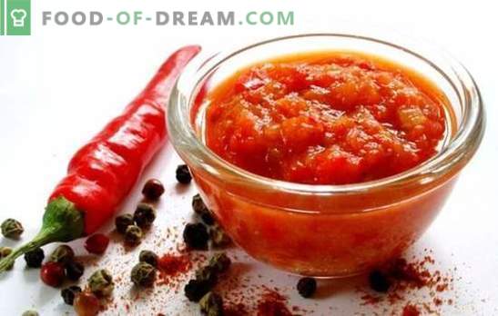 Adjika senza pomodori per l'inverno - una salsa eccellente per chi ama il brivido! Qual è il modo migliore per cucinare l'adika senza pomodori per l'inverno?