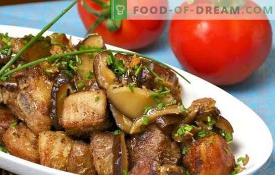 Carne di maiale con funghi in un fornello lento - carne tenera con un aroma magico! Come preparare velocemente maiale con funghi in una pentola a cottura lenta