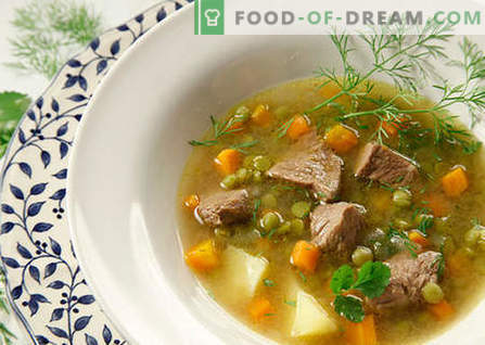 Zuppe con carne - le migliori ricette. Come cucinare correttamente e gustose zuppe con carne.