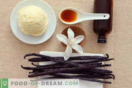 Vaniglia - descrizione, proprietà, uso in cucina. Ricette per piatti con vaniglia.