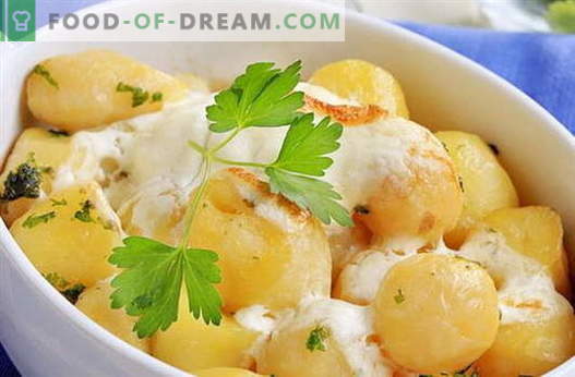 Patate in crema acida - le migliori ricette. Come cucinare correttamente e gustoso patate in panna acida.
