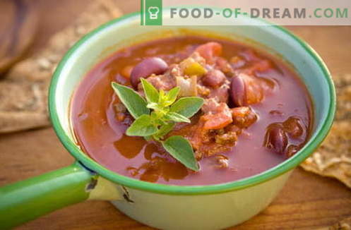 Zuppa di fagioli - le migliori ricette, trucchi e segreti. Come cucinare una deliziosa zuppa di fagioli: con carne, pancetta, pollo