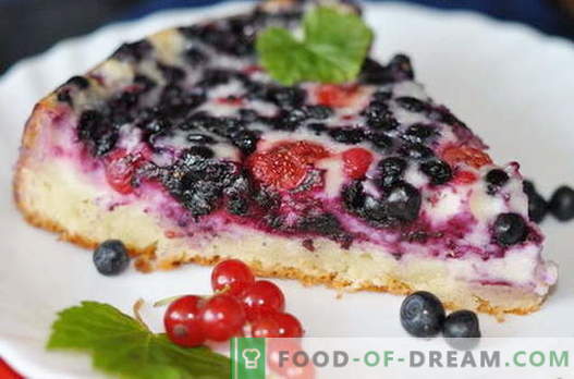 Le torte di Berry sono le migliori ricette. Come cucinare correttamente e gustoso una torta con frutti di bosco.