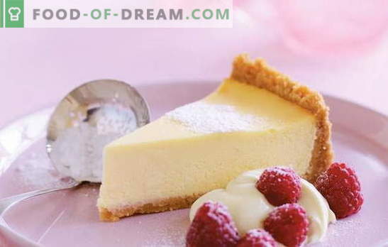 Cheesecake al mascarpone - una torta al formaggio dal gusto cremoso. Ricette per vaniglia, ricotta, cheesecake alla fragola con mascarpone