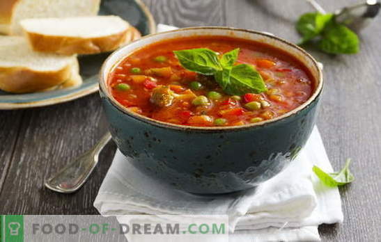 zuppa italiana - ricette di varia complessità e segreti. Deliziose, fragranti e ricche zuppe italiane nella tua cucina