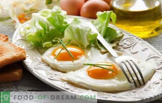 Uova strapazzate uova strapazzate - una colazione delicata. Come cucinare le uova fritte in padella, in forno, microonde, multicooker