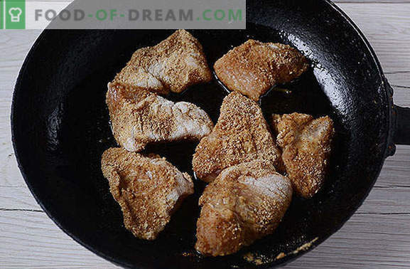 Pollo impanato marinato in salsa di soia - cuocere per 20 minuti! Step-by-step foto-ricetta di filetto di pollo impanato con un sapore orientale