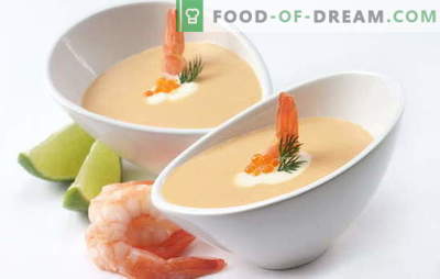 Come preparare la zuppa di purea: nuove ricette per i primi piatti. Ricette di minestre con pollo, verdure, funghi e cereali
