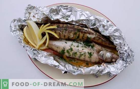 Persico nel forno in lamina: nel menu - un pesce nobile e dietetico. Ricette interessanti per pesce persico nel forno in lamina: passo dopo passo