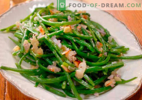 Insalata di fagioli verdi: le cinque migliori ricette. Come preparare correttamente e gustosa insalata di fagioli verdi.