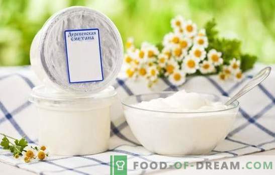 Crema per panna acida - utile e versatile. Come mescolare gli ingredienti nella torta alla crema?